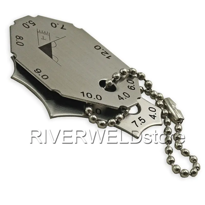 Stainless Steel Welding Gauge Two Piece Gage Ruler Inspection For Measurement Tool | Инструменты