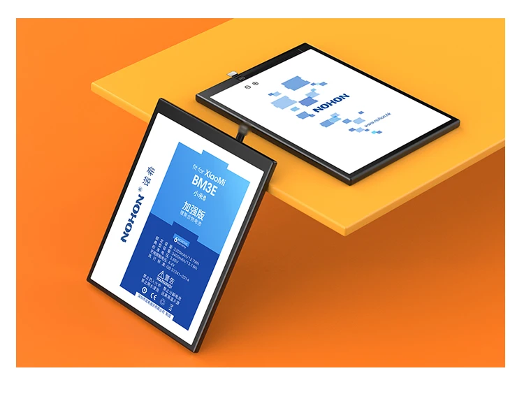 Nohon Аккумулятор для Xiaomi Mi 8 BM3E Xiaomi8 3300-3400mAh сменный литий-полимерный батарея+ бесплатный инструмент For Xiaomi Mi 8 BM3E 3300-3400mAh Мобильный телефон батарея