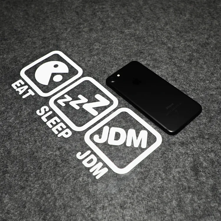 

GalonDeco Eat Sleep JDM 92 #95 # масляный Тип Турбокомпрессор модификация автомобиля заднее лобовое стекло креативные наклейки