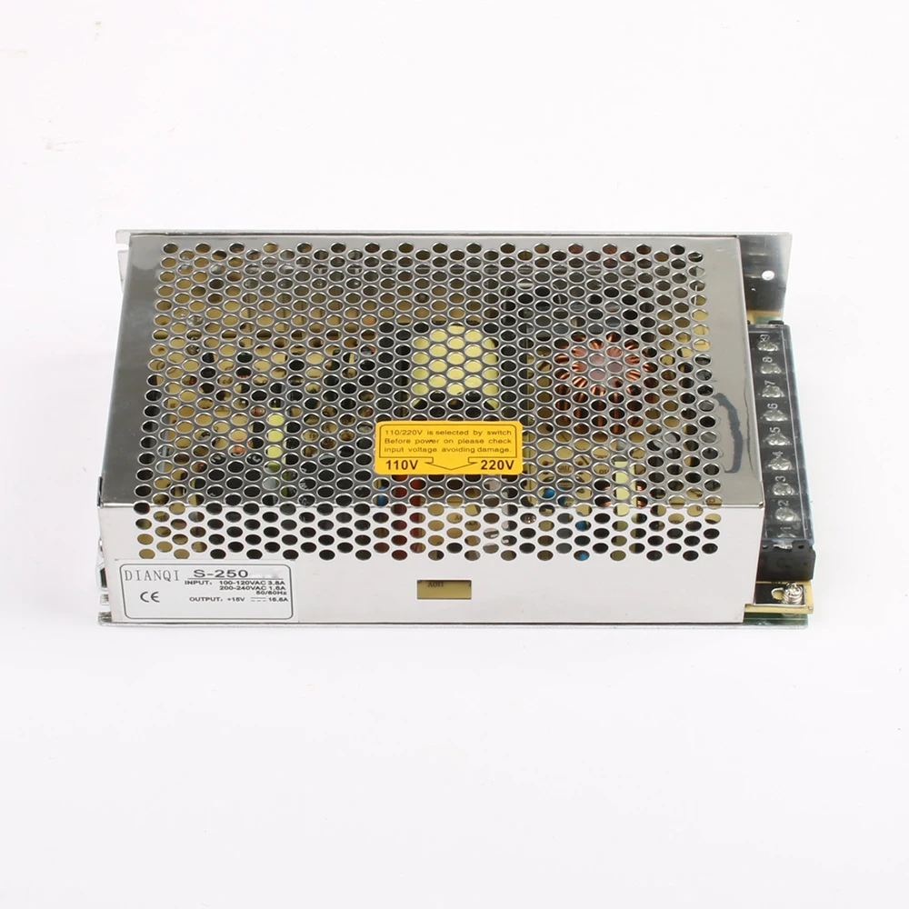S 250 48 светодиодный выключатель питания Вт В 5A ac dc преобразователь 250w в переменный