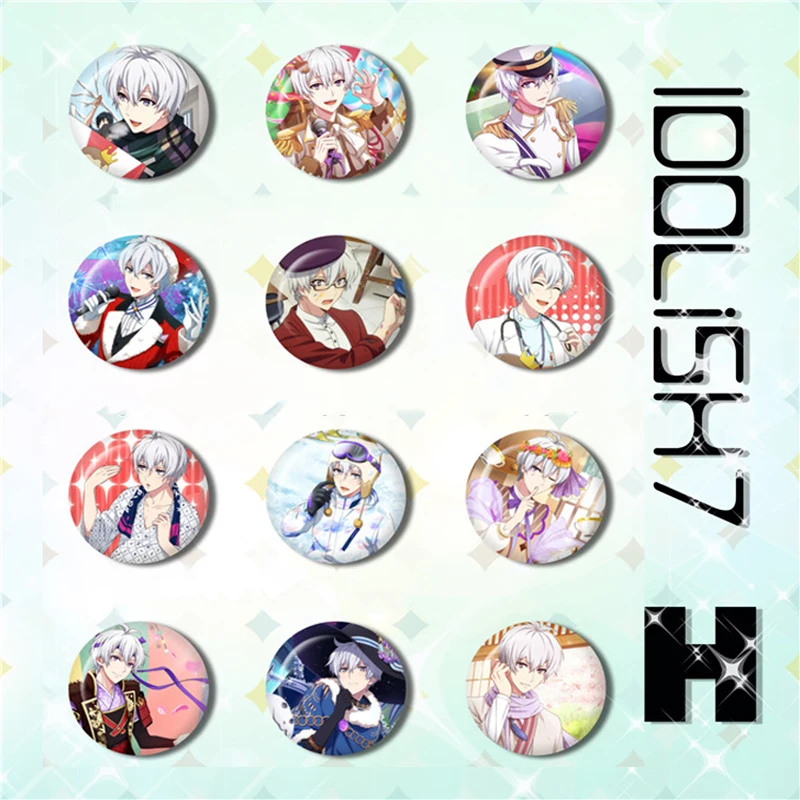 ZXFJXR 58 мм IDOLiSH7 триггер средней школы для статных мальчиков Изуми Иори Никайдо