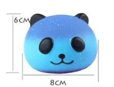 panda Каваи большой мягкий jumbo Cola панда олень животные squishi медленно поднимающийся сжимающий стресс игрушка антистресс игрушки для детей - Цвет: panda