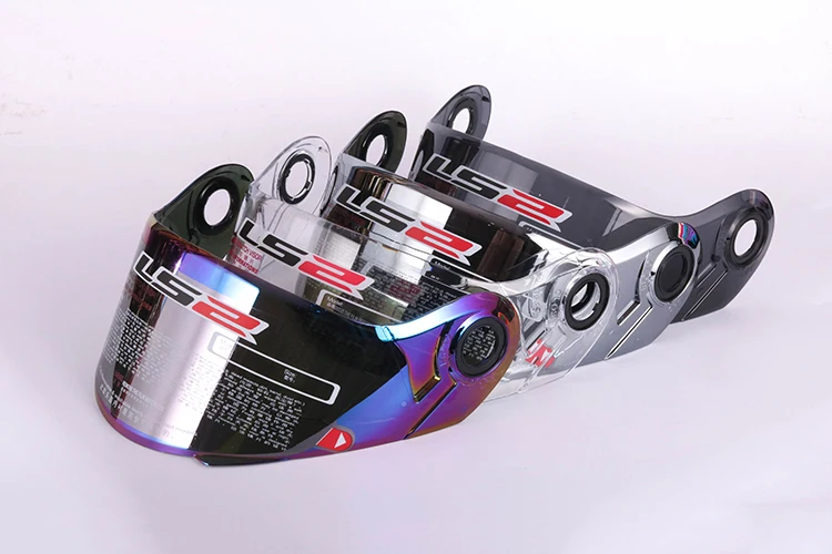 LS2 ff370 откидной смотровой щиток мотоциклетного шлема подходит для шлема LS2 FF394 FF325 многоцветной цветной противотуманной линзы