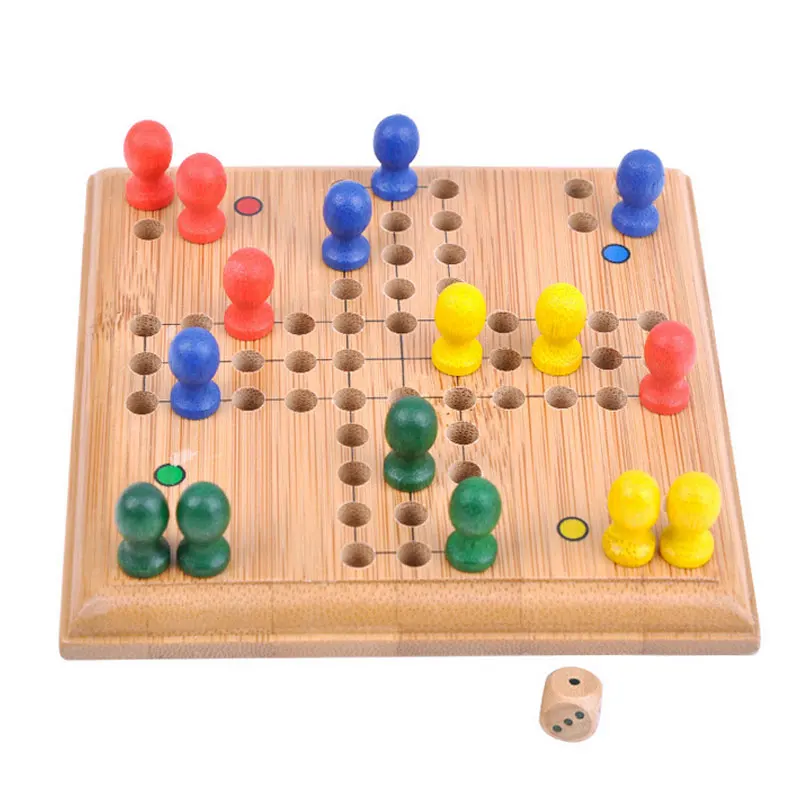 Imim 1 компл. самолет Шахматы ползать Puzzle Летающие шахматы деревянные игрушки