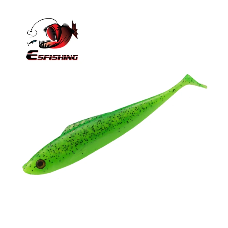 Esfishing Новинка Kauli Shad 135 мм 16 г 4 шт. рыболовная плавающая приманка Мягкая