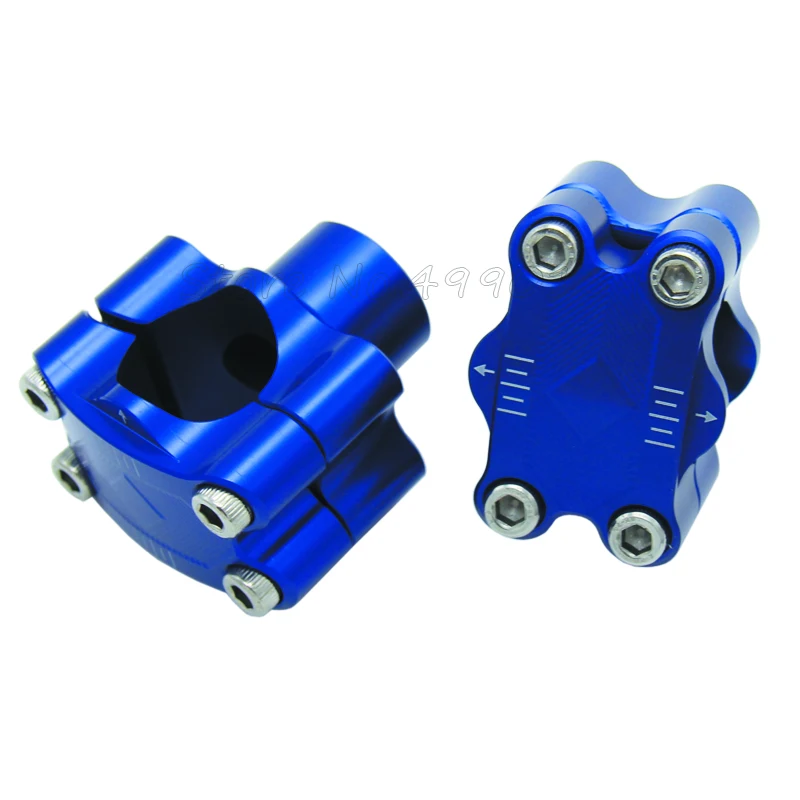CNC сплав 7/8 &quotдо 11/8&quot 28 мм жир бар руль стояк зажимы конус ATV Мотоцикл Байк 12