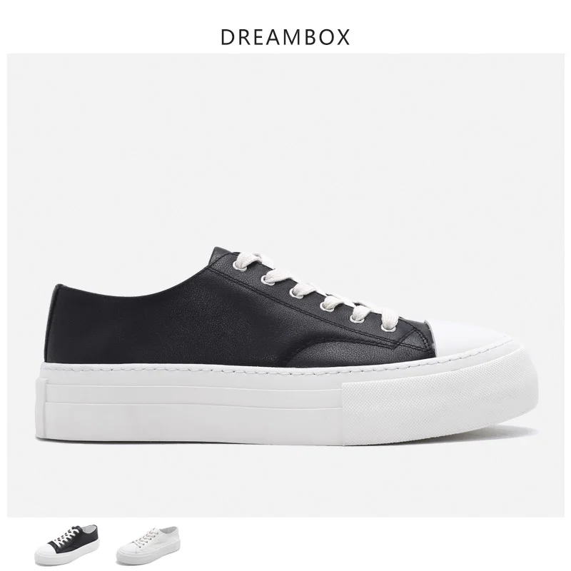 British Men's Shoes Leather Thick Bottom Korean Version Of The Trend Casual | Обувь