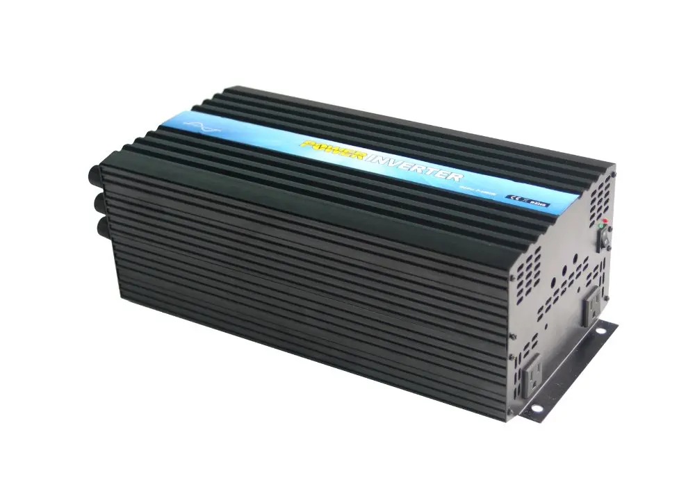 CE & RoHS утвержден DC AC 12V 24V 48V до 220V 230V Чистая синусоида Инвертор 4000W с пультом