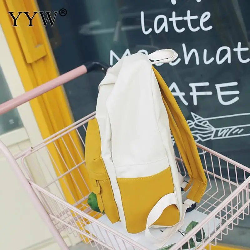 Легкий дорожный рюкзак большой емкости для женщин Повседневная Мягкая Холщовая