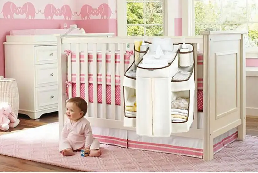 Новинка сумка для хранения органайзер подвешивание детские подгузники карманы