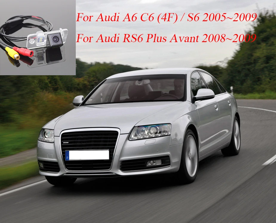 Car Rear View &amp Night Vision HD CCD Waterproof and Shockproof Camera for Audi A6 C6 S6 RS6 2005~2009 | Автомобили и мотоциклы
