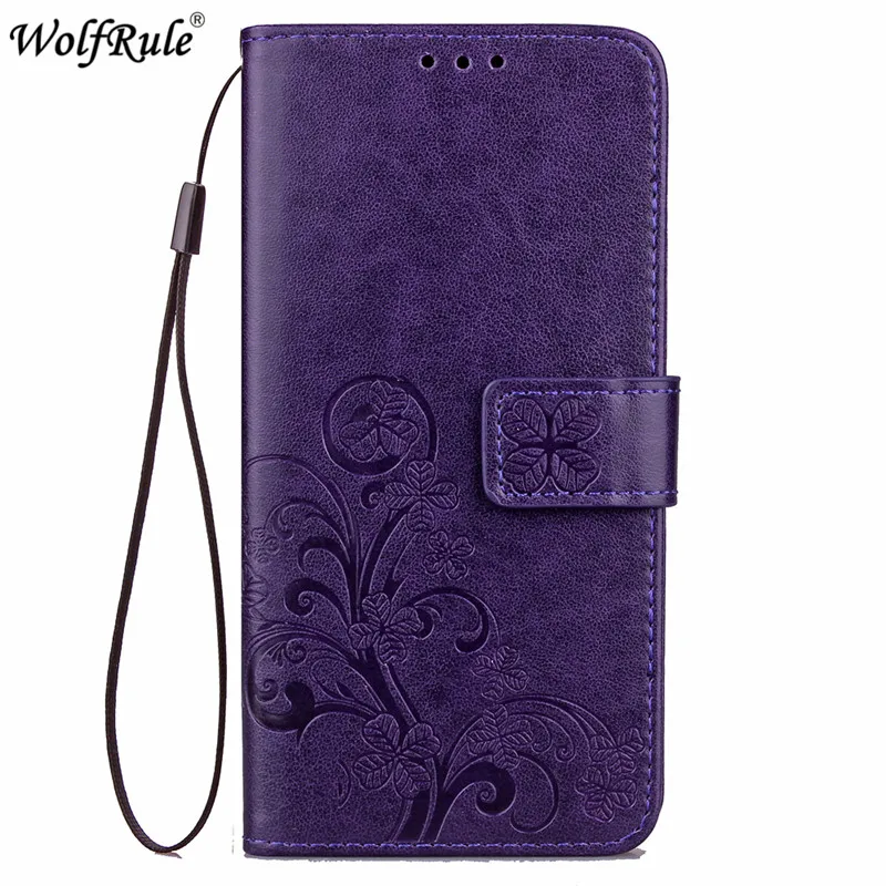 Wolfrole Huawei Honor 6A чехол Чехол флип искусственная кожа + Мягкий ТПУ для Funda 5 0&quot |