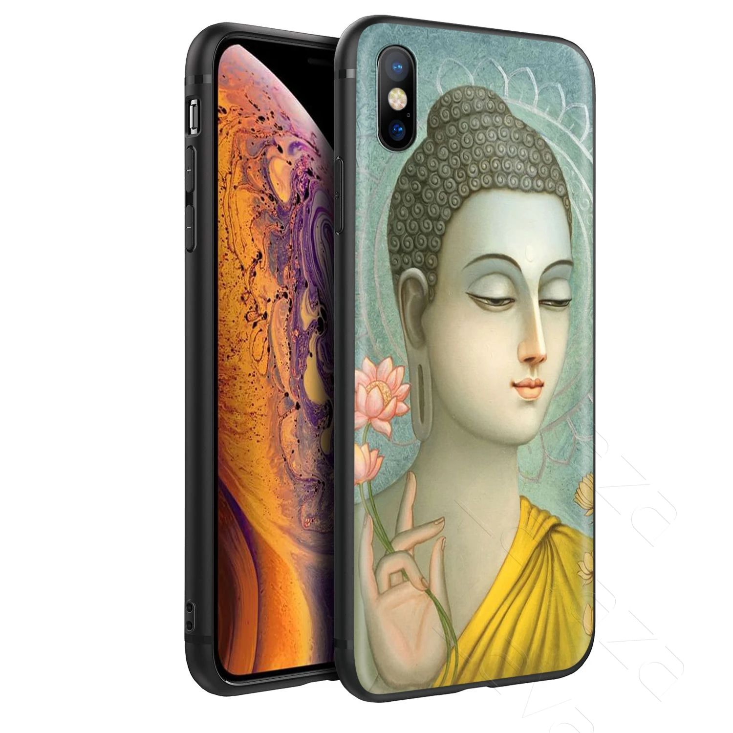 Lavaza Gautama Buddha Budha Case for iPhone 11 Pro XS Max XR X 8 7 6 6S Plus 5 5s se |