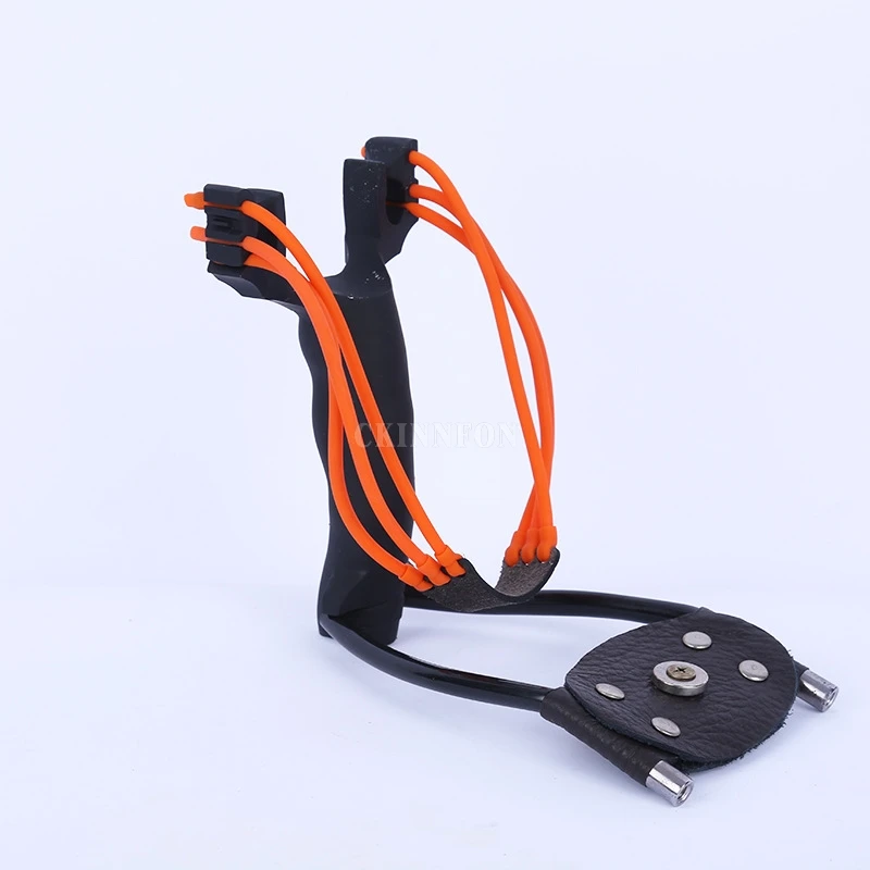 100 шт./лот 3 резиновые ленты Складная Рогатка для запястья катапульта мощный