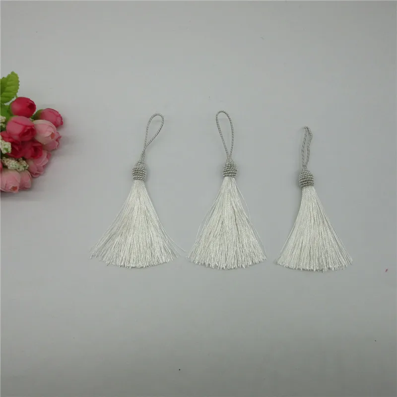 YY-tesco 50PC/lot 14CM Tassel DIY Pendant Jewelry Bracelet Key Making Fringe Trim Craft Tassels Sewing Accessories | Дом и сад