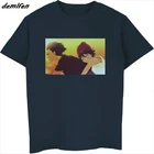 Мужская футболка с коротким рукавом и круглым вырезом, в стиле хип-хоп