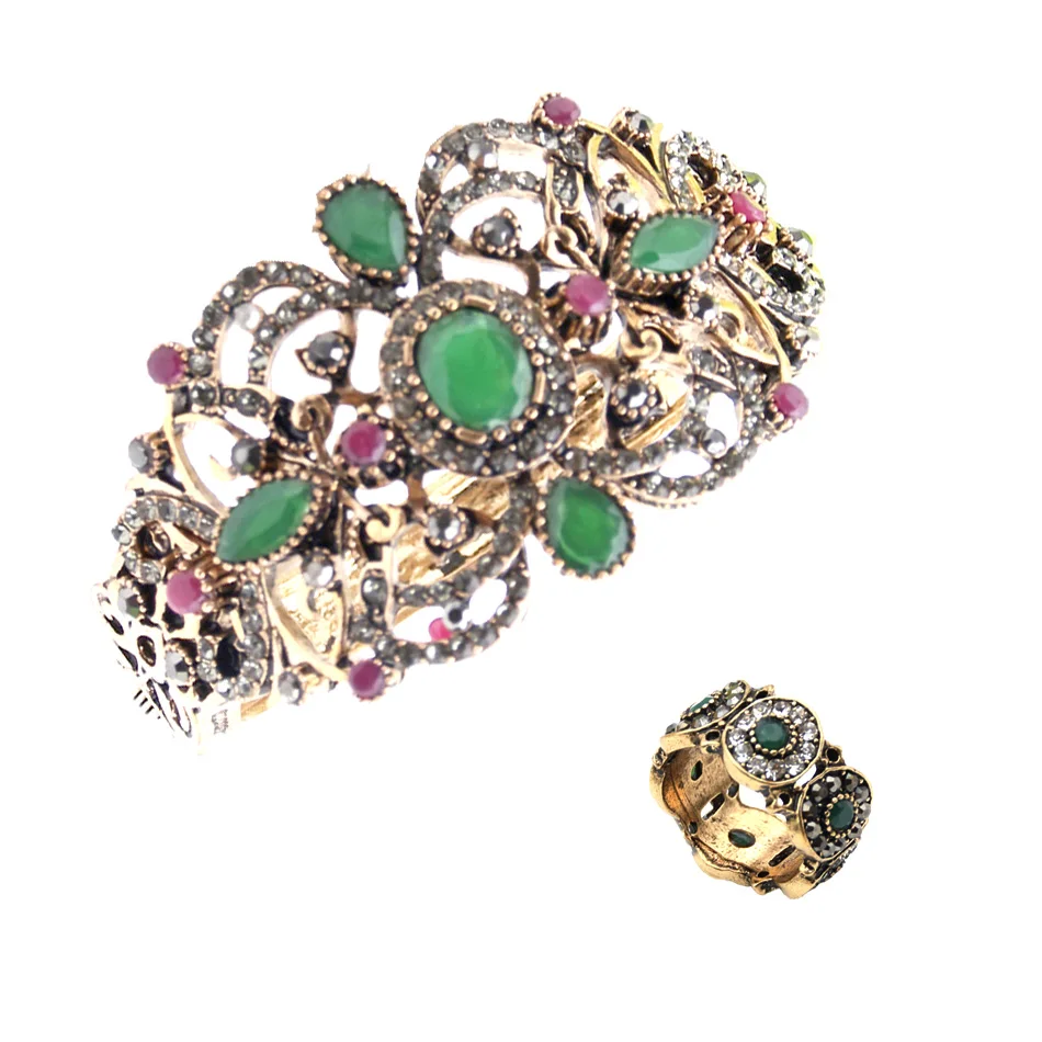 Женский ювелирный комплект из кольца и браслета|jewelry sets for women|jewelry setsset women |
