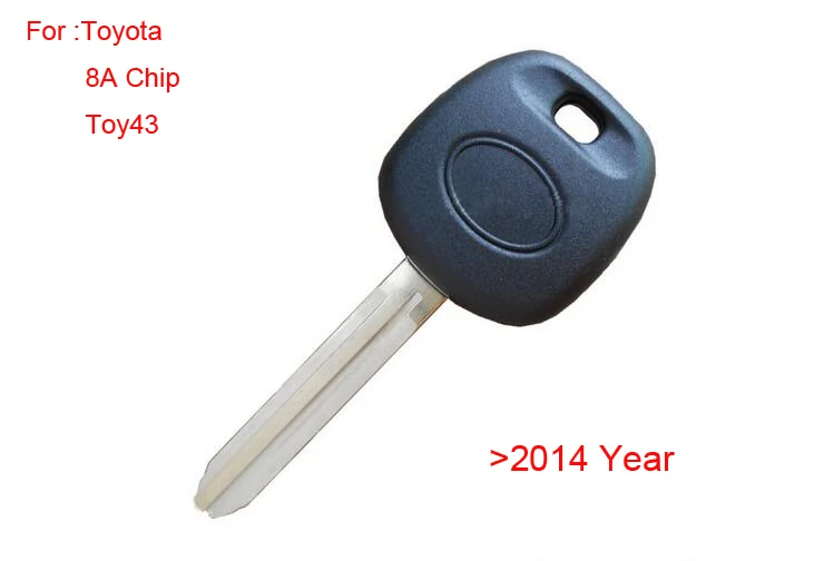 

2014 Brand New! Original Replacement Transponder Key For Toyota With 8A(H) Chip Toy43 Blade