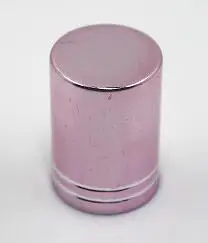 pink001 Металлическая текстура красочная Крышка для клей для ресниц упаковка бутылка жидкая Упаковка Контейнер 10 шт./лот - Длина: pink001