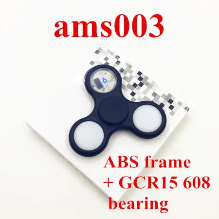 1pc Black 1 шт. Красочный Блестящий ABS вращающийся ручной Спиннер с графическими узорами антистрессовый пластиковый Спиннер для снятия ручных спиннеров для детей - Цвет: 1pc Black