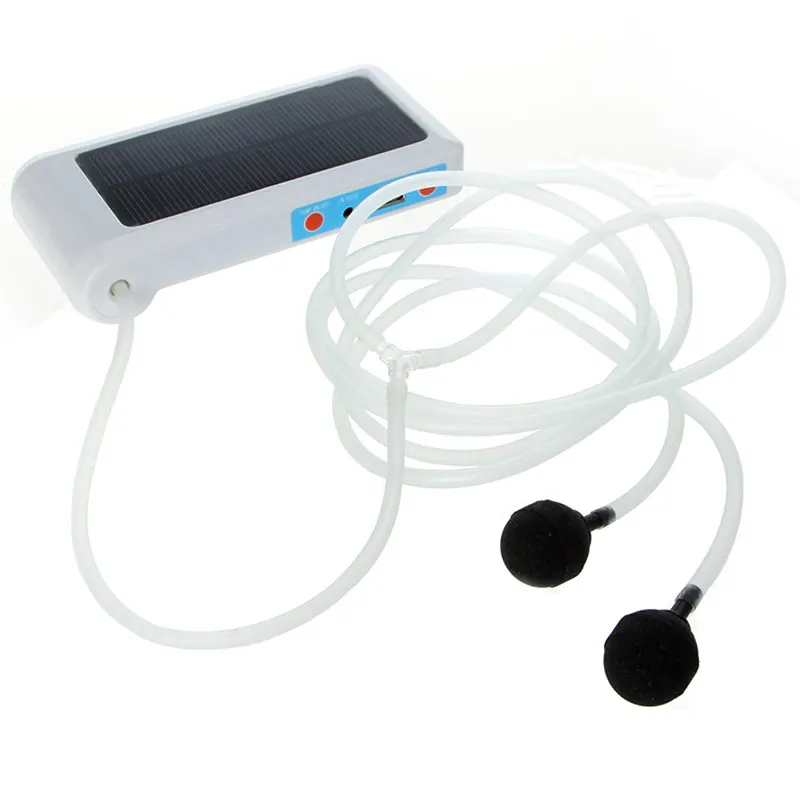 Портативный водонепроницаемый аквариумный воздушный насос 3 В/1 Вт панель
