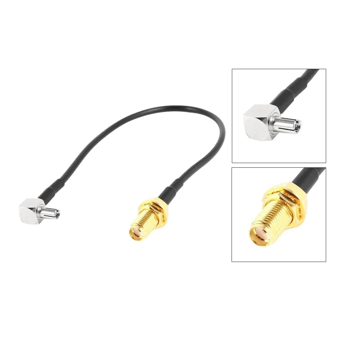 

High Quality SMA Female Jack to TS9 Male Right Angle Pigtail Coaxial Cable Antenna