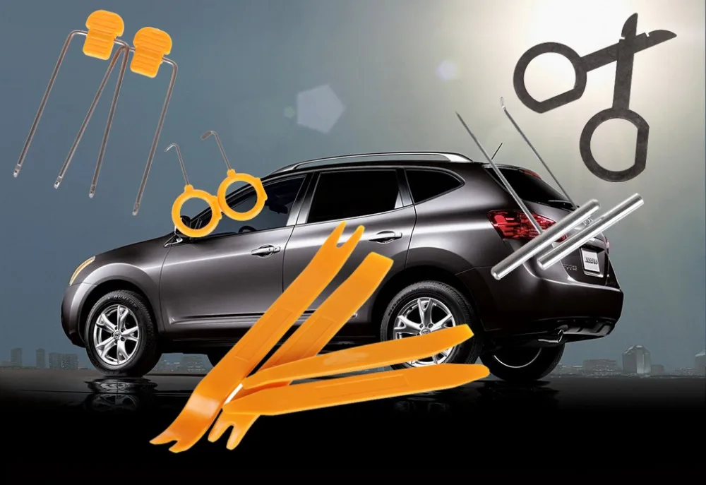 12 шт. инструменты для удаления автомобиля комплект DVD проигрывателя внутренняя