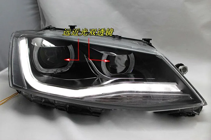 HID, 2012~, автомобильный Стайлинг для фар Jetta, Touareg, sharan, Golf7, routan, saviro, polo, passat, magotan, Jetta Головной фонарь