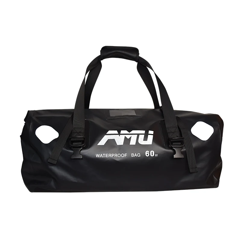 

AMU 60L Motorcycle Tail Bag Rear Seat Bag Waterproof Motorcycle Travel Equipment Multi-function Large Capacity Radish Bag