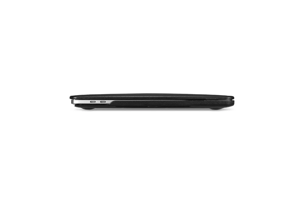 Тонкий Премиум-класса из искусственной кожи ноутбук чехол для Macbook Pro 13 A1706 A1708 A1989 Pro 15 A1707 A1990 защитная оболочка