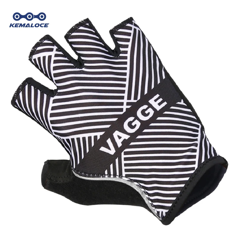 

Sport Professional Summer Men Gel Cycle Gloves Hot Selling Pro Team Lycra MTB Half Bike Gloves Mountain Sublimated Bicycle Mitts