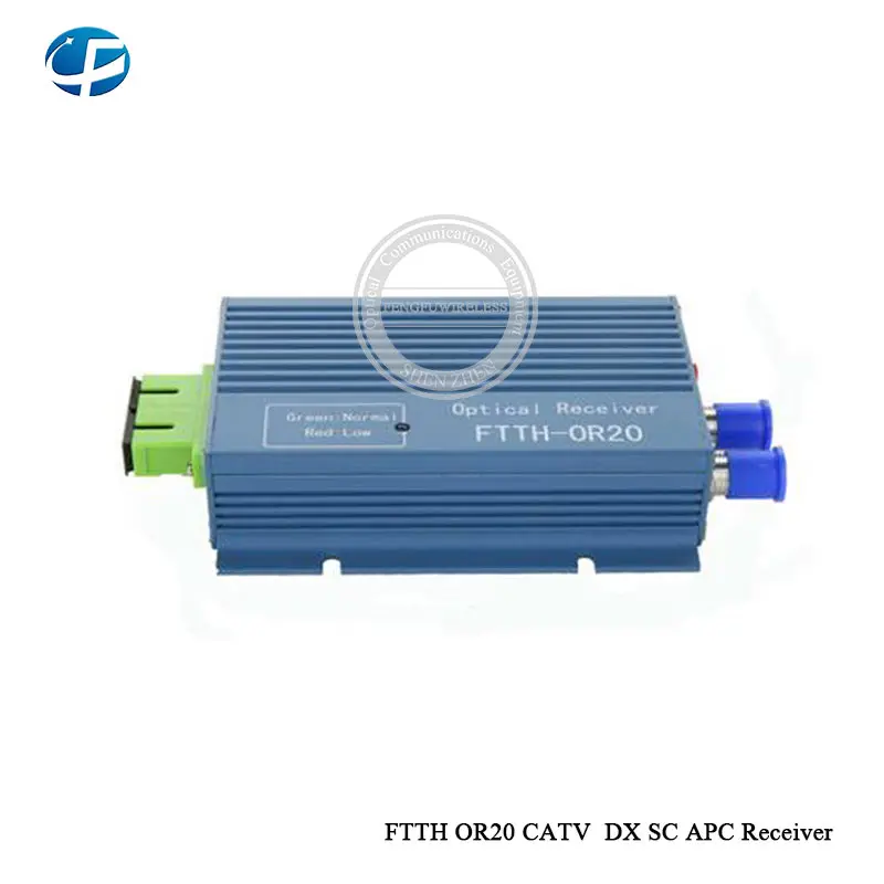 Горячая волоконный приемник FTTH OR20 CATV DX SC APC приемник SC APC разъем с WDM встроенный для ONU