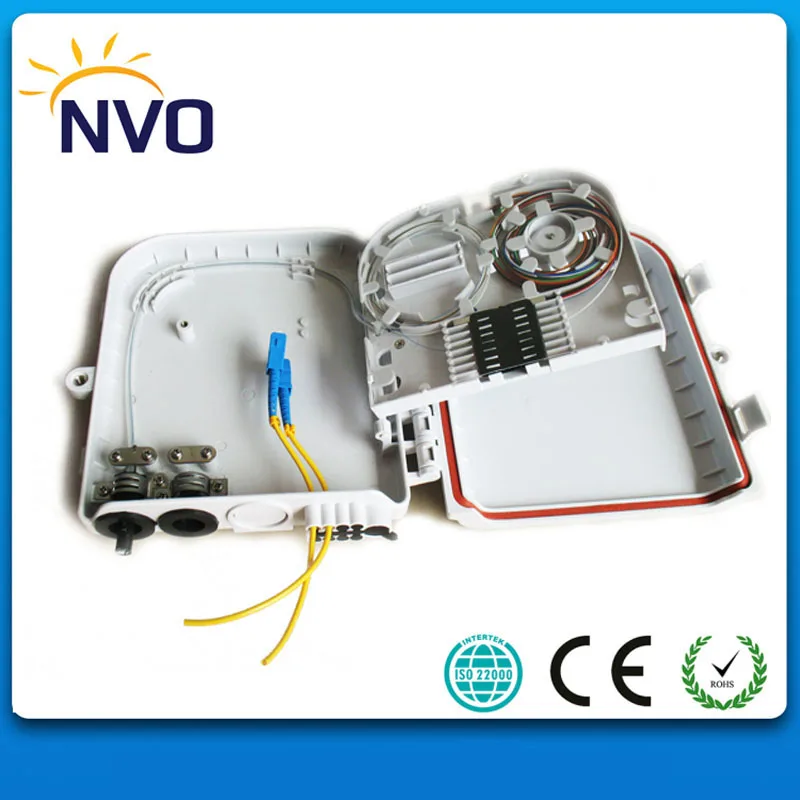 Открытый 8 портов Волокно-оптические ftth plc splitter распределительная коробка
