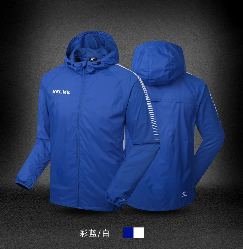 KELME Мужская водонепроницаемая куртка для спорта на открытом воздухе, теплое Брендовое пальто для походов, кемпинга, походов, лыжного спорта, мужские куртки K081