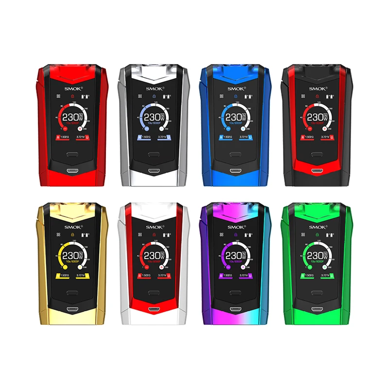 Предпродажный модуль для электронных сигарет Smok SPECIES Mod 230w Dual 18650 battery TC Box Mod 510 вапорайзер с резьбой VS X-priv I-priv