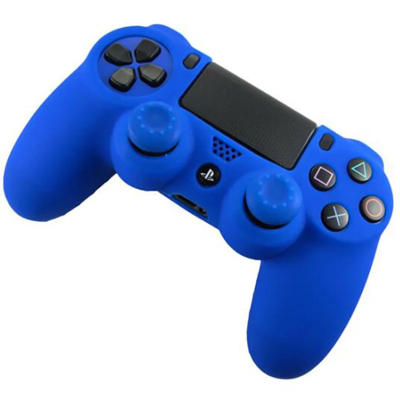 Резиновый геймпад джойстик ручка колпачок защитный чехол для sony Playstation Dualshock 4 PS4 Slim Pro контроллер