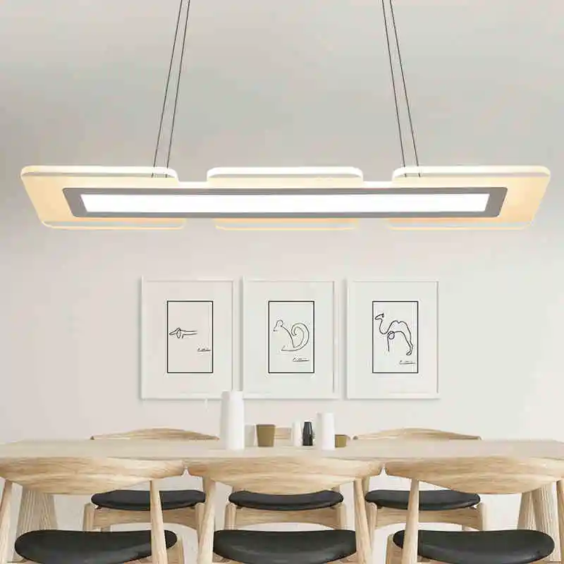 Новые творческие современные светодиодные подвесные светильники Кухня акрил +