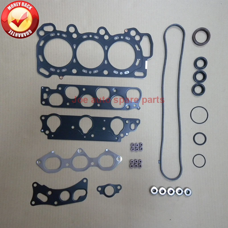 

Полный комплект прокладок для двигателя J30A1 J30A2 для Honda ACCORD Mk VII VI Akula CL 2997cc 3.0L 3,0 Vtec 96-03 50181000 (слева) двигатель