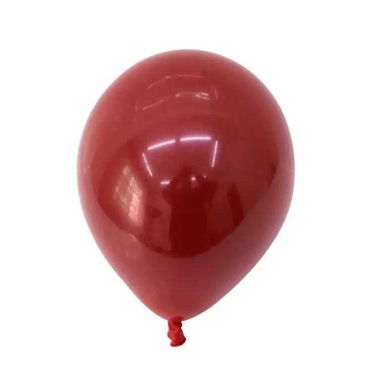 ruby red 10 шт. 10 дюймов двойной слой бордовый красный фиолетовый латексный шар Металлический красный драгоценный камень свадебные украшения день рождения День святого Валентина - Цвет: ruby red