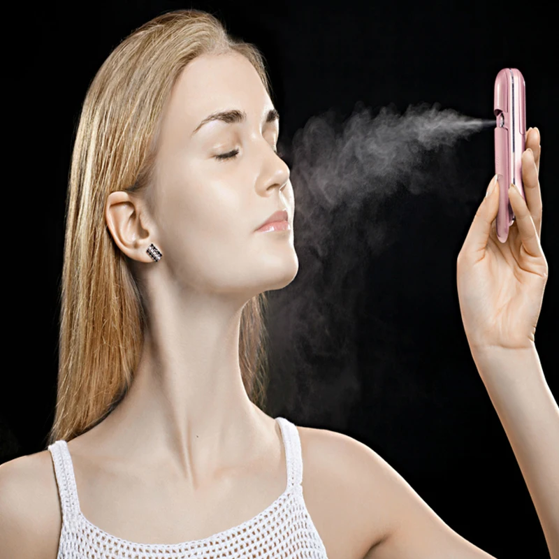 Набор для макияжа гидратор машина прибор паровой бани лица нано водный