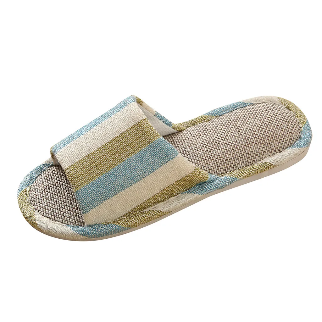 

SAGACE Women Slippers Solid Cotton Fabric Female Shoe Fashion Simple Shoes Round Toe Slip On Ladies Women Slipper Dropship 95152