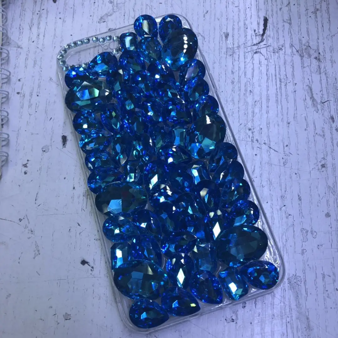 Чехол XINGDUO 5C со стразами для iphone X XS XR MAX Модный Роскошный прозрачный чехол 5 6 6s 7 8 Plus