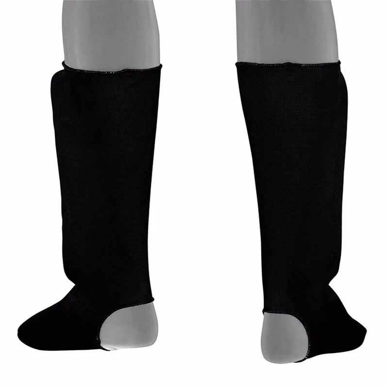 Защитные накладки Shin Instep защитные для бокса ММА муай тай Красный Синий Черный