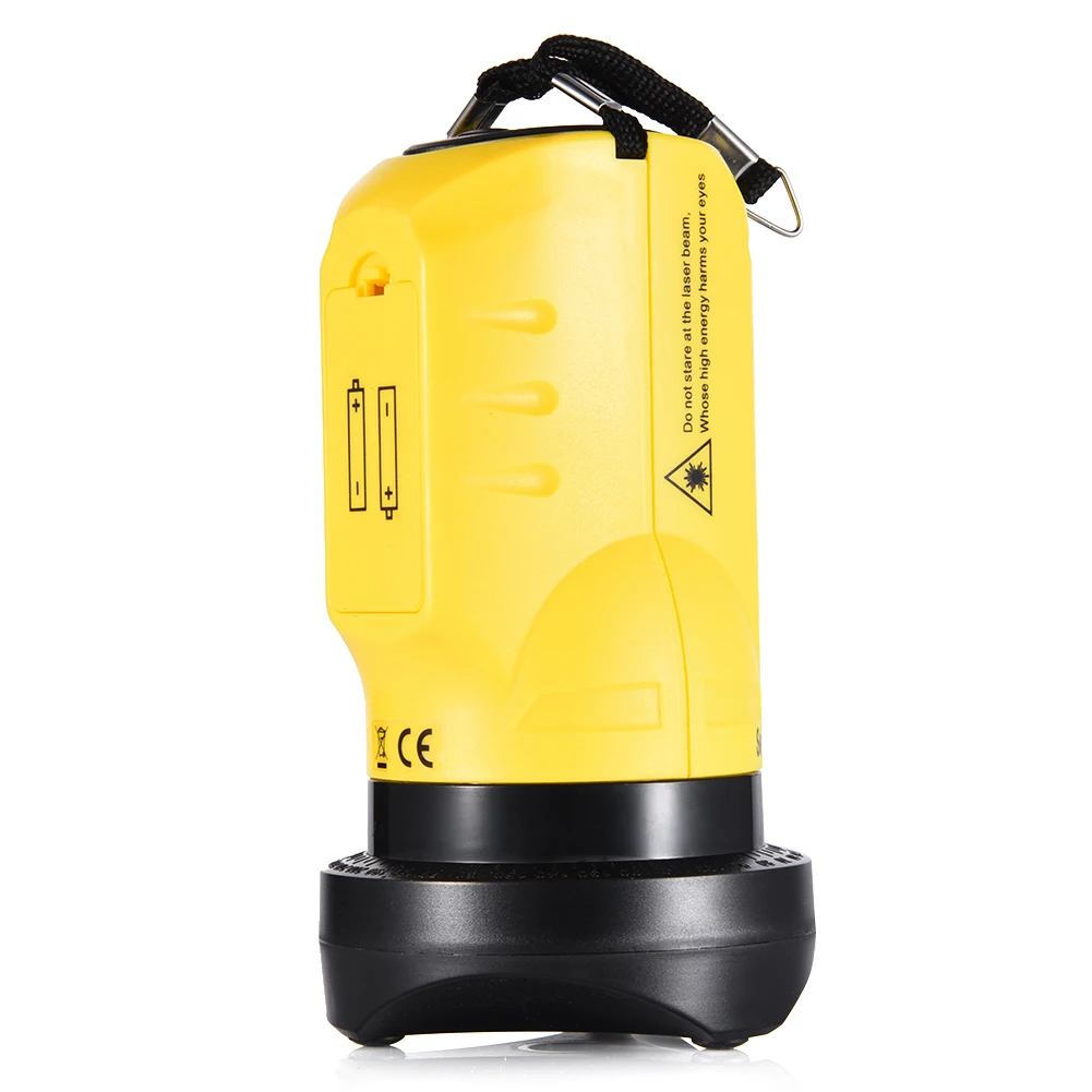 Лазерный нивелир 360 градусов Поворотный косой функциональный самовыравнивающийся высота регулируемая DIY экономического 2(1 V, 1 час) с рисунками крестов и линий лазерный уровень