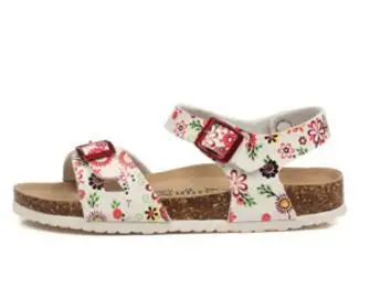 picture 4 FeiYiTu/модные пробковые сандалии с двойной пряжкой; Новинка года; женская летняя повседневная пляжная обувь в стиле пэчворк - Цвет: picture 4