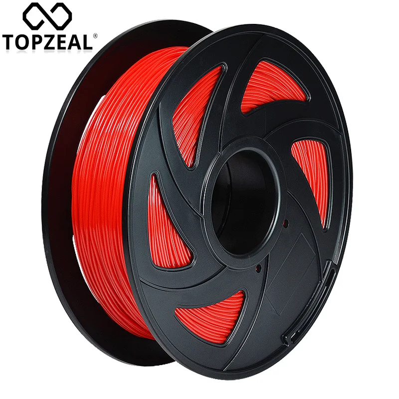 TOPZEAL 3d принтер TPU нити 1,75 мм нити гибкие мерные точность+/-0,02 мм 3D печать материал пластик