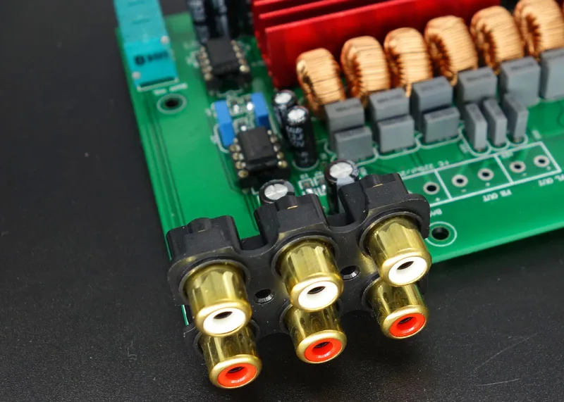 

TPA3116 5.1 power amplifier board 100W+ 50WX5