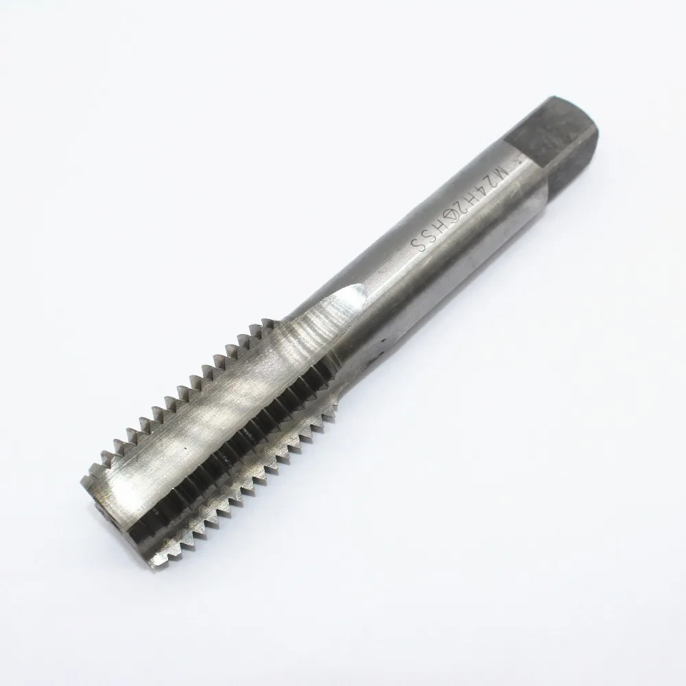 1PC метчик м20 M22 M24 M27 M30 Tap HSS Metric Machine Straight Taps Right Hand Thread Drill Bits Taping Tools|Сверла| |