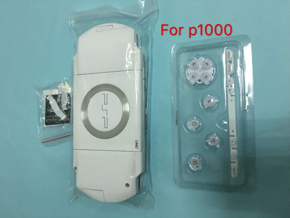 Replacement Full Housing Cover Shell Case with Buttons Set for PSP1000 PSP 1000 Game Console With LOGO | Электроника