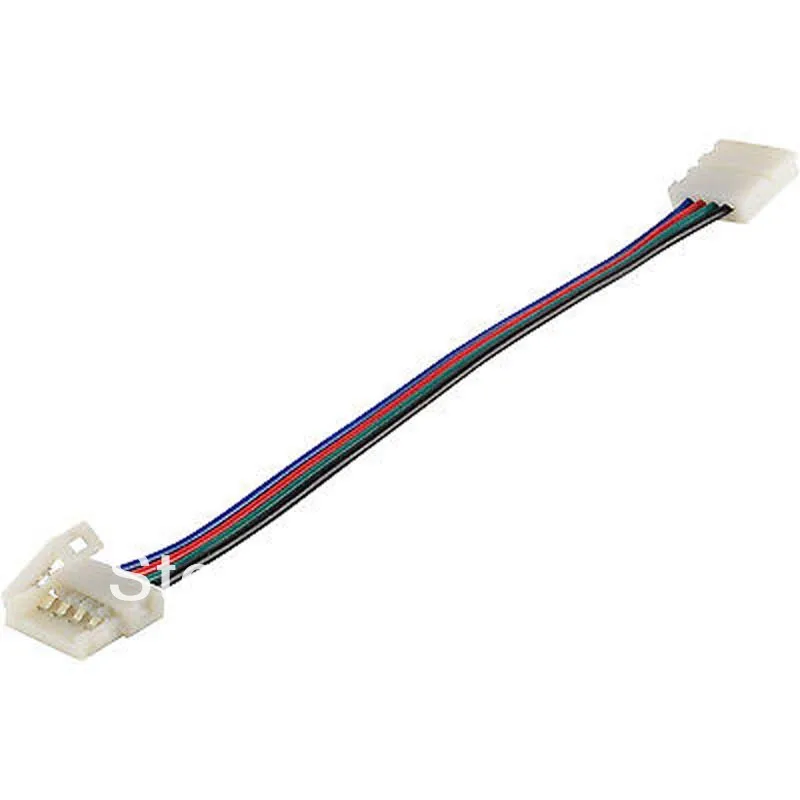 Оптовая продажа Светодиодная лента 20 шт./лот 4 контакта два разъема для